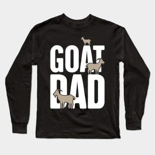 Goat Dad Long Sleeve T-Shirt